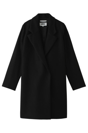  MM6 Maison Margiela エムエム6 メゾン マルジェラ チェスターコート ブラック 