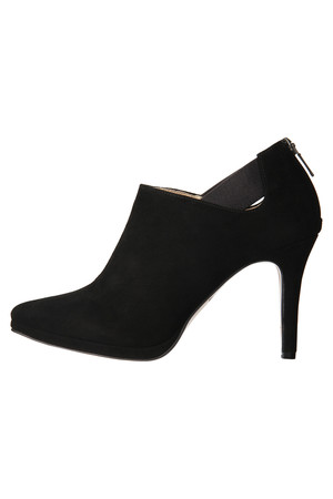  SALE 【56%OFF】 [GJG ジージェイジー] ポインテッドコンビブーティ ブラックスエード 