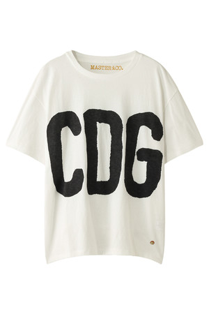  Drawing Numbers ドローイングナンバーズ 【Master & Co．】CDGプリントTシャツ ホワイト 