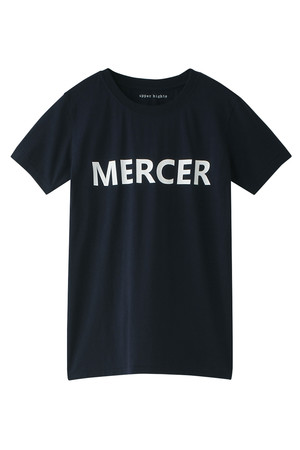  [upper hights アッパーハイツ] MERCER Tシャツ ミッドナイト 