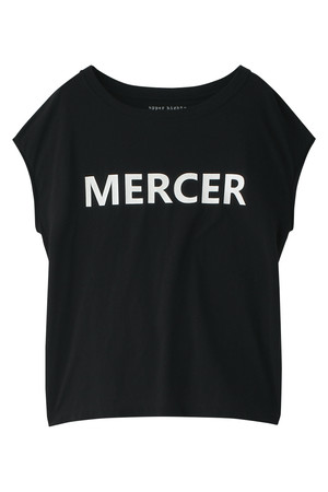  upper hights アッパーハイツ MERCERボックスTシャツ ブラック 