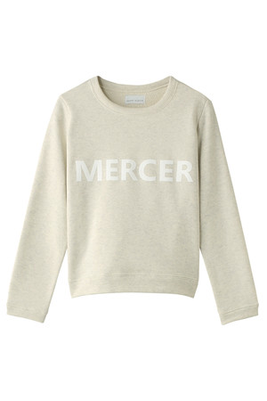  upper hights アッパーハイツ THE CROP MERCERスウェット パール 