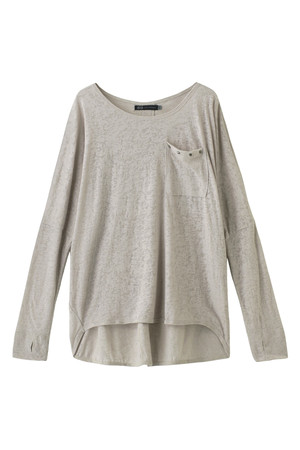  SALE 【40%OFF】 JET ジェット 【JET John Eshaya】スタッズ付長袖Tシャツ ベージュ 