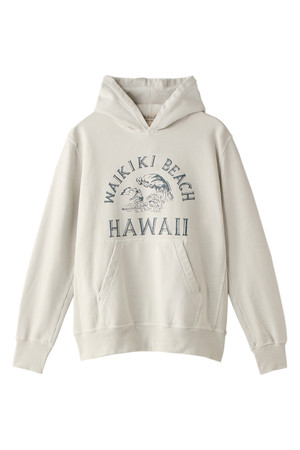  SALE 【50%OFF】 REMI RELIEF レミレリーフ メンズ（MENS）スペシャルリメイク裏毛プルパーカ/HAWAII オフ 