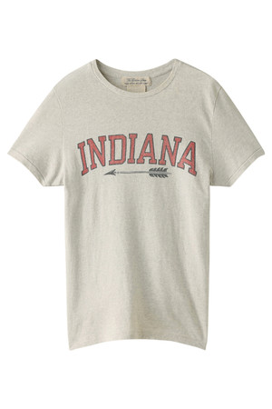  REMI RELIEF レミレリーフ メンズ（MENS）INDIANA ラフィ-ソフト天竺Tシャツ オートミール 