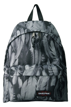  EASTPAK イーストパック フェザー柄バックパック グレー 