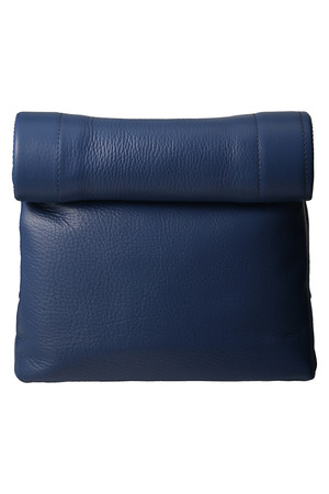  SALE 【50%OFF】 ED ROBERT JUDSON エド ロバート ジャドソン シュリンクレザークラッチバッグ ブルー 