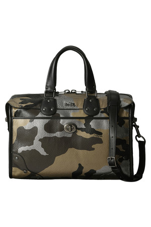  [COACH コーチ] ライダー サッチェル メタリック レザー ブラックアンティークニッケル/マルチ 