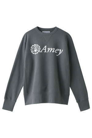  Americana アメリカーナ メンズ（MENS）Ameyプリントスウェット ライトチャコール 