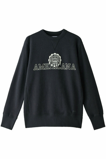 Americana アメリカーナ メンズ(MENS)紋章プリントスウェット スミクロ