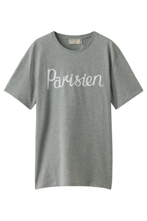  MAISON KITSUNE メゾン キツネ メンズ（MENS）PARISIEN Tシャツ グレーメランジ 