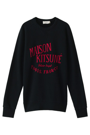  MAISON KITSUNE メゾン キツネ メンズ（MENS）PALAIS ROYAL スウェット ブラック 