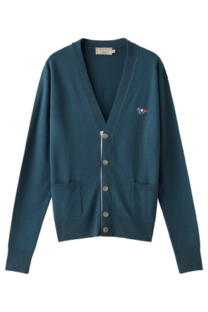  MAISON KITSUNE メゾン キツネ メンズ（MENS）Virgin Wool Classic カーディガン スティール 