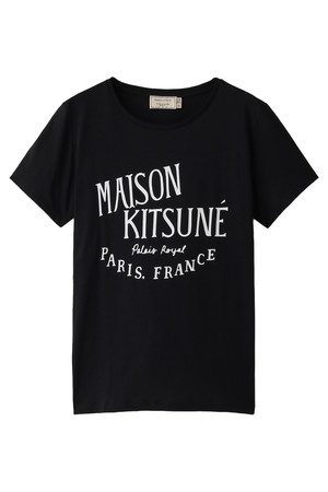  MAISON KITSUNE メゾン キツネ PALAIS ROYAL Tシャツ ブラック 