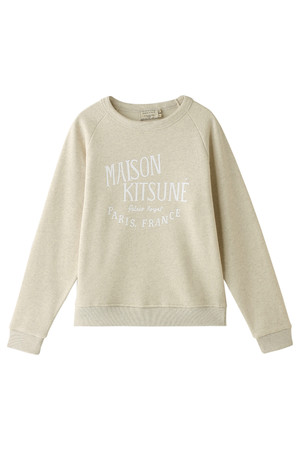  MAISON KITSUNE メゾン キツネ PALAIS ROYAL スウェット クリーム メランジ 