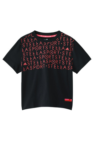  StellaSport ステラスポーツ プリントTシャツ ブラック 