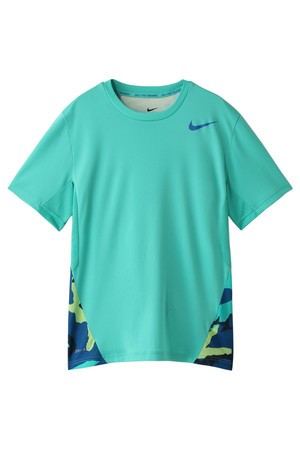  SALE 【50%OFF】 NIKE ナイキ メンズ（MENS）DRI-FIT ヴェイパーカモ S/Sトップ ライム 