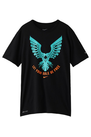  SALE 【50%OFF】 NIKE ナイキ メンズ（MENS）DRI-BLEND FREE SOLE S/S Tシャツ ブラック 