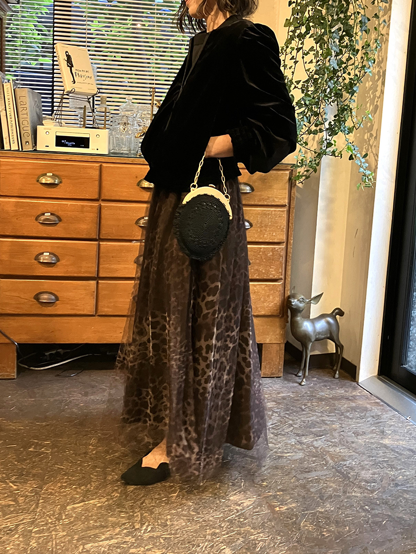 bilitis dix-sept ans leopard skirt ヒョウ柄 bilitis dix-sept ans leopard skirt ヒョウ柄