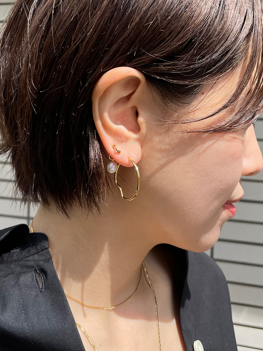 楽天市場】MARIA BLACK マリアブラック ピアス OVAL Earring