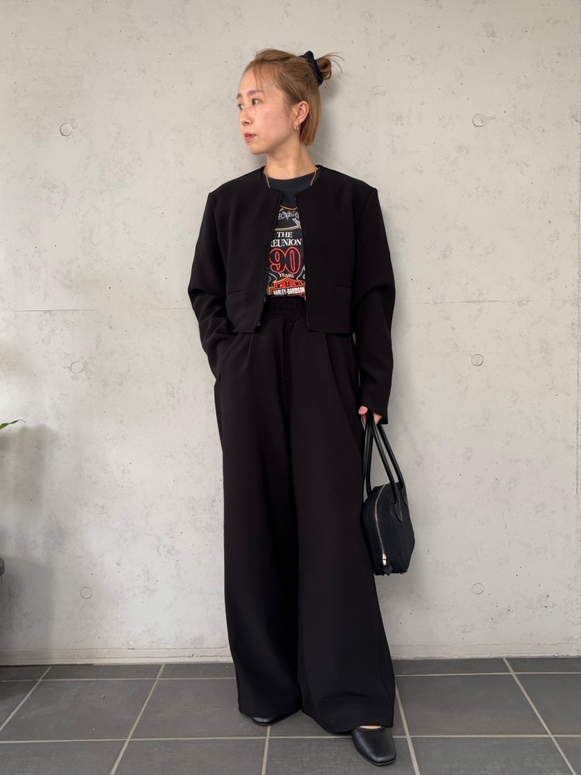Oblada オブラダ　CINCH スウエット　黒 Oblada(オブラダ)のOBLADA CINCH LOGO SWEAT通販 | 集英社HAPPY