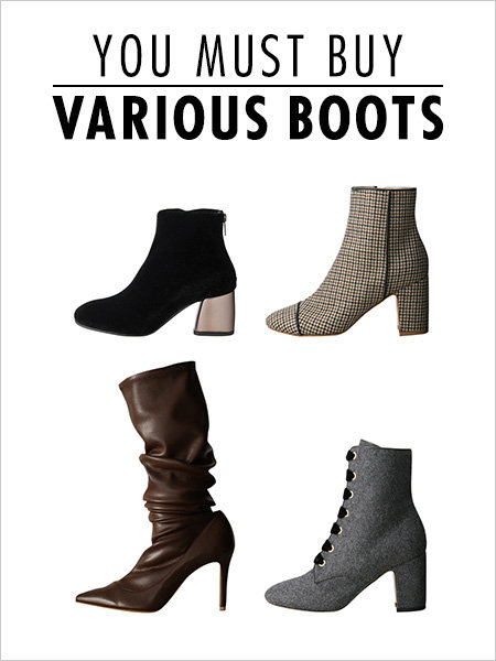VARIOUS BOOTS