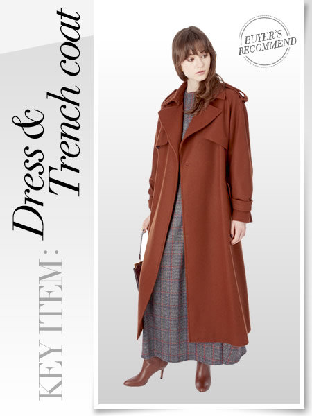 Dress＆Trench coat