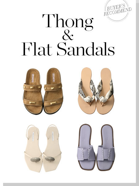 Thong & Flat Sandals