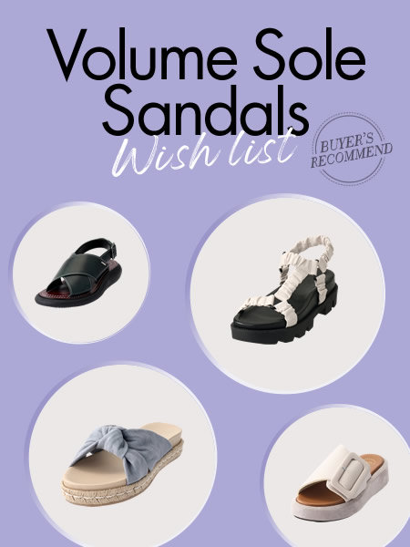 Volume Sole Sandals