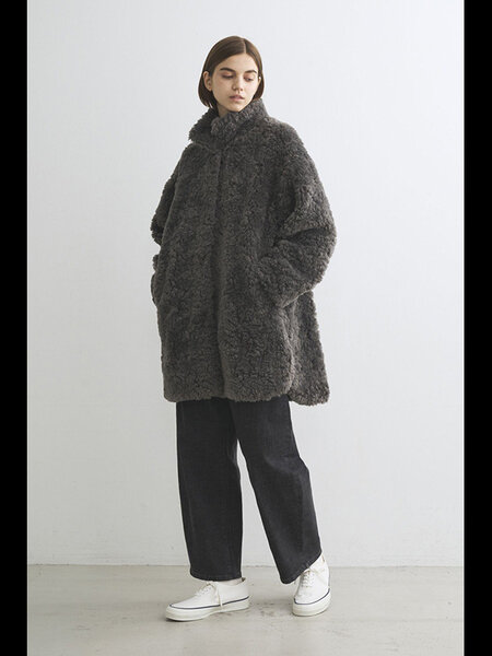 フェイクファー・ボア・シアリング