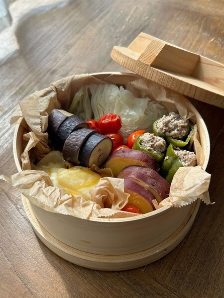 野菜を食べるのが楽しみに