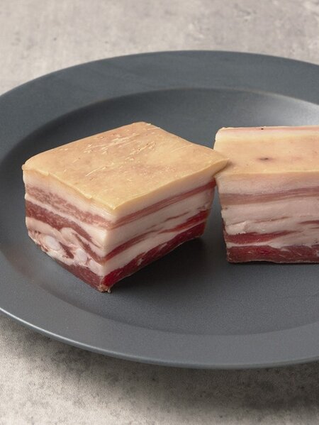 使う食材はこちら！ 東京468食材の「パンチェッタ」