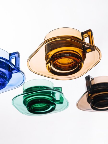 「アルノグラス」の”カップ ＆ ソーサー”
