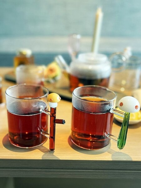 「イッケンドルフ」の”ガラス製マグ”