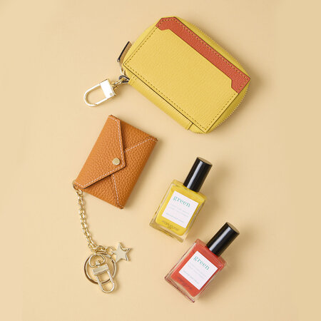 鮮やかなイエローorオレンジの小物 │ 東京ケイ子