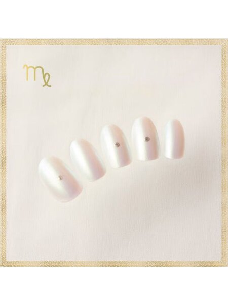 【乙女座】純粋さを表すホワイトにきらりと光る一粒を