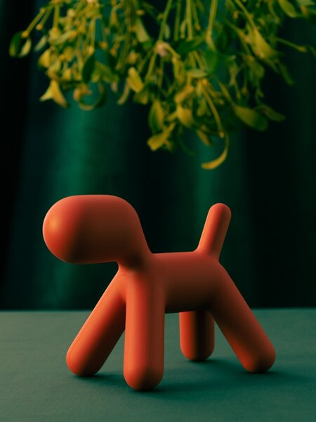 贈り物にもぴったりな子犬のオブジェ
