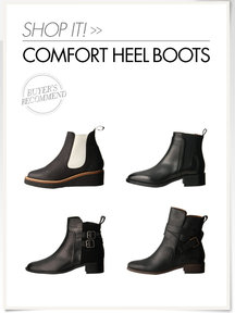 Comfort Heel Boots