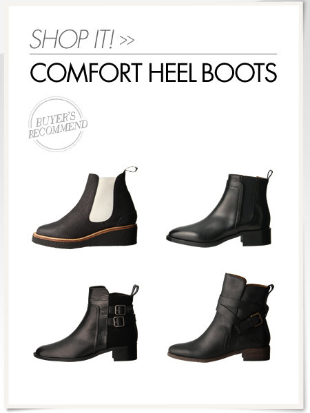 Comfort Heel Boots