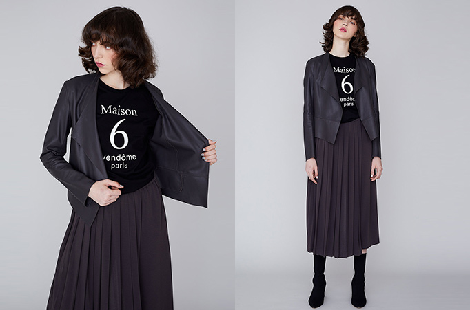 ELLE SHOP】「ロゥタス」の定番レザーカーディガンを徹底解説