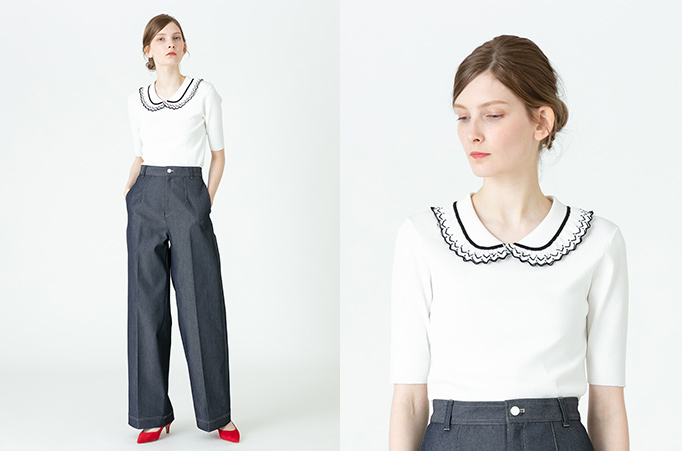 ELLE SHOP】【LOULOU WILLOUGHBY】バイカラーアイテムに注目！｜ファッション通販 エル・ショップ