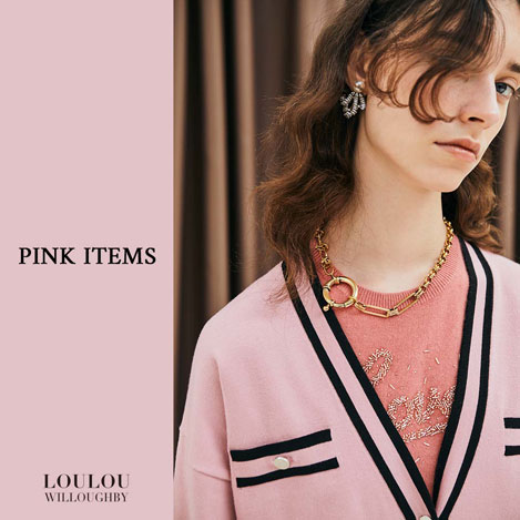 ELLE SHOP】【LOULOU WILLOUGHBY】PINK ITEMS｜エル・ショップ