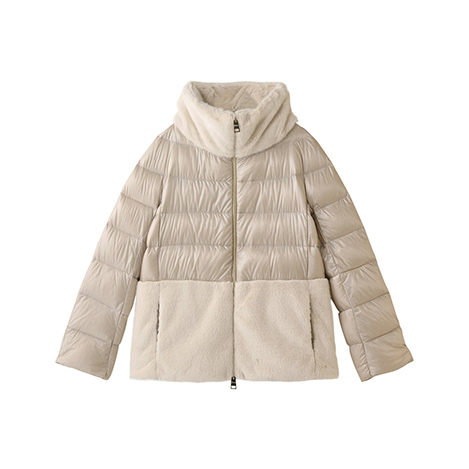 ELLE SHOP】軽量アウターの代名詞 「ヘルノ」のナイロンウルトラ