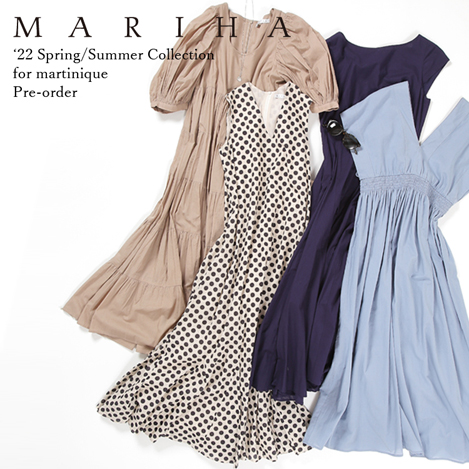 martinique/マルティニーク｜MARIHA '22Spring/Summer Collection for