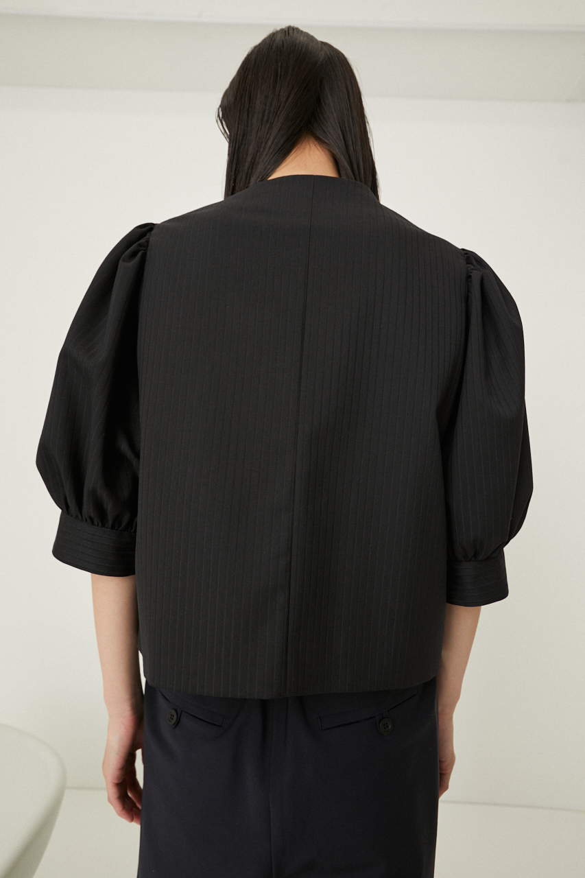 【RIM.ARK】 Puff Sleeve W-jk Tops RIM.ARK】Puff sleeve JK and PT set RIM.ARK リムアークPuff