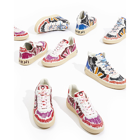 【即納通販】MARNI VEJA コラボ　スニーカー 靴