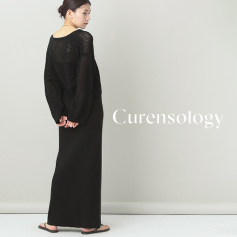 Curensology/カレンソロジー｜上品かつ着まわし力抜群のコットンリブ 