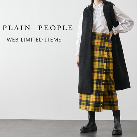 PLAIN PEOPLE/プレインピープル｜【PLAINPEOPLE PRE-ORDER】ウェブ限定