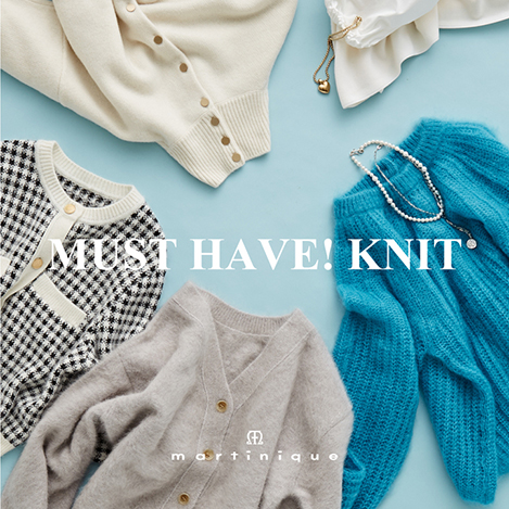 martinique/マルティニーク｜この冬欲しい MUST HAVE! KNIT｜エル