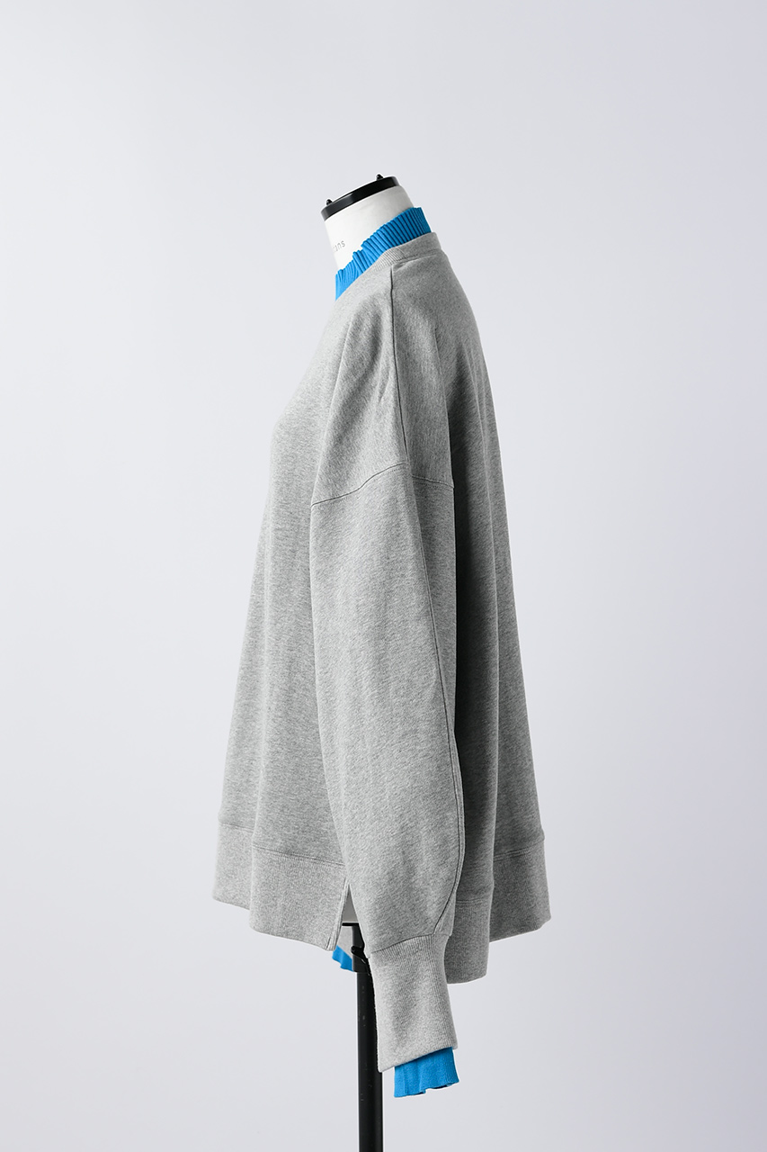 nagonstans layered-neck pullover
